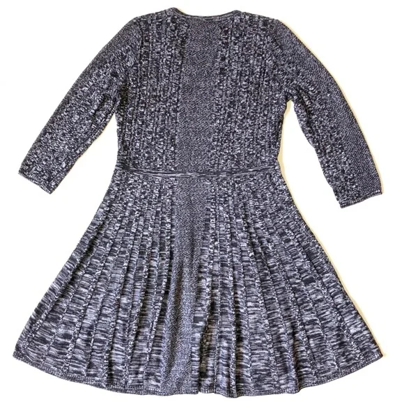 Marc New York Andrew Marc Gray Sweater Dress Medium - Picture 2 of 7